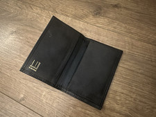 Vintage Dunhill Black Leather