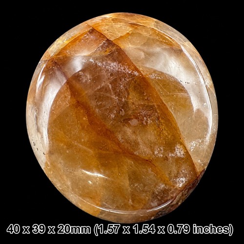 Yellow hematoid quartz - hematoid,