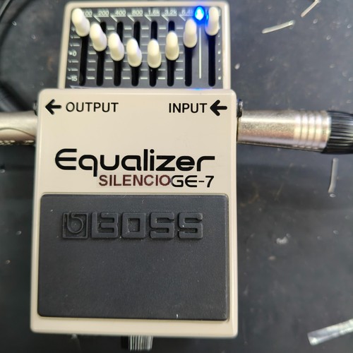 Boss equalizer silencio - ge-7,