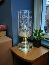 Quality Vintage Brassware Hurricane Style Candleholder Candle 