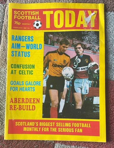 Scottish football today - scottish,