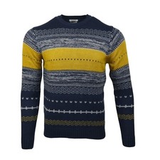 Mens Crew Neck Fair Isle