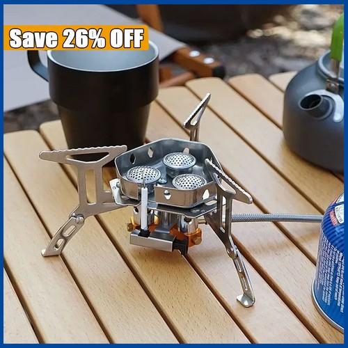 Windproof compact gas burner - windproof,