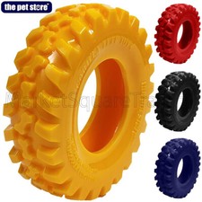Dog Toy Chew Gorilla Tuff Tyre Extra Tough Strong Floats In Water Staffie Tyre
