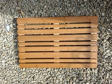 NEW BAMBOO DUCK BOARD WOODEN NATURAL WOOD BATHROOM RECTANGULAR SHOWER BATH MAT