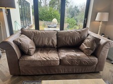 Large Brown Leather Vintage