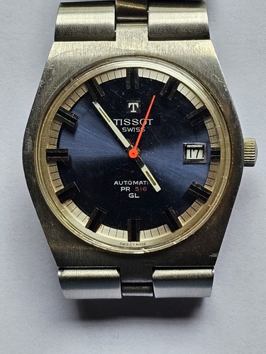 Tissot 516 blue dial all - 516,