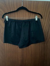 Perla silk shorts black - la,