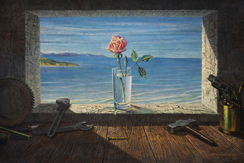 Vladimir tretchikoff rose in - -,