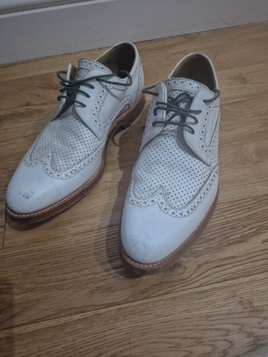 Jones bootmakers white brogues - jones,