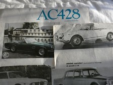 CAR BROCHURES. Classic AC428
