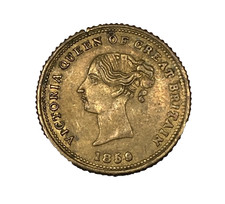 1859 Queen Victoria 20mm brass