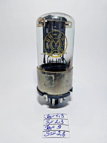 Pcs used 6n8m 6n8s 6sn7 - pcs,