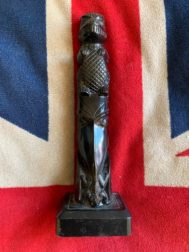 Boma totem pole ornament black - totem,
