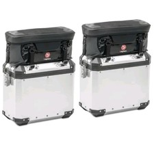 Set 2x Pannier Lid Bag for aluminium side cases waterproof Bagtecs WP1