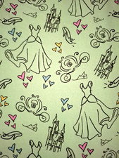 Cinderella Inspired Capri Leggings Carolina Dress Room CDR  Size 3 (22-30) BNIB