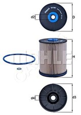 Fuel Filter MAHLE Fits OPEL