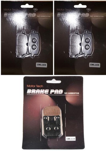 Front rear brake - rear, pads