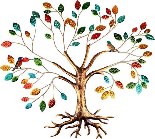 55x66cm tree life metal - of,