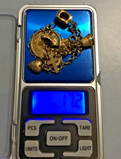 22Ct & 9ct gold Charm bracelet