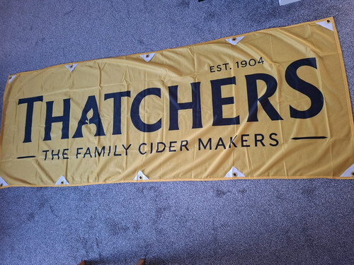 Thatchers cider banner 195cm - ,