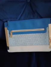 Ladies Clutch Bag  colour teal From Primark Atmosphere Range New