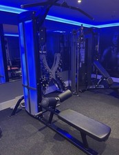 Life Fitness Optima Lat Pulldown/Low Row - Commercial Gym Equipment