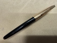 PARKER 61 MK11 CONSORT  14K   GOLD  NIB FOUNTAIN PEN N/MINT CHALK MARKS