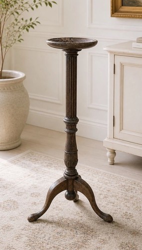 Antique wooden jardiniere - antique,