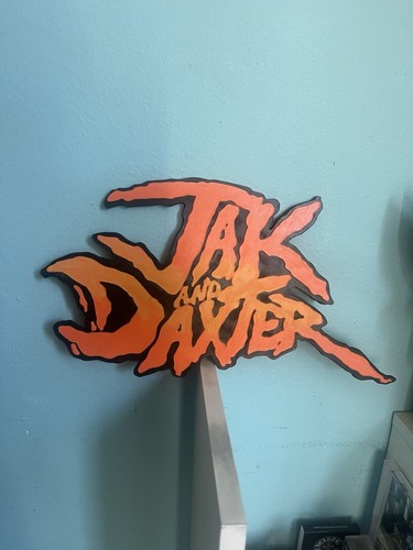 Jak and daxter sign - and,