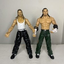 WWE Matt & Jeff Hardy Hardy Boyz Wrestling Figures-Ruthless Aggression-JAKKS
