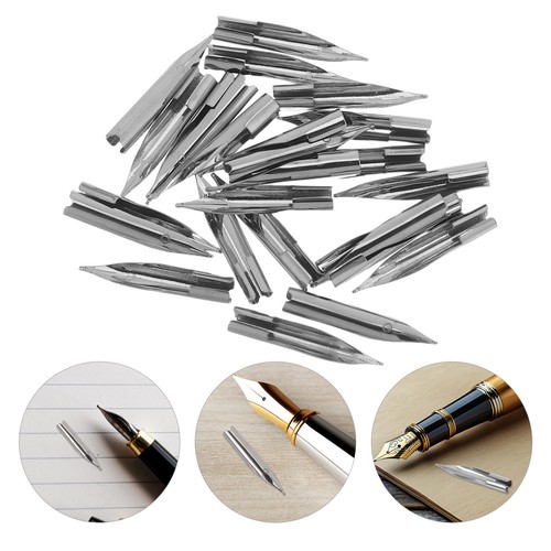 25pcs silver steel pen - 25pcs,