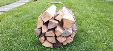 Estonian firewood metal log