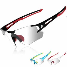 ROCKBROS Cycling Glasses Photochromic Lens Outdoor Sports Sunglasses UV400