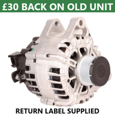 FORD FIESTA 1.4 1.6 TDCi VALEO ALTERNATOR 8V21-10300-AB TG12C038 2543427A