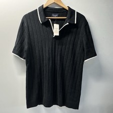 Abercrombie & Fitch Men's Black Polo Shirt Medium Brand New With Tags