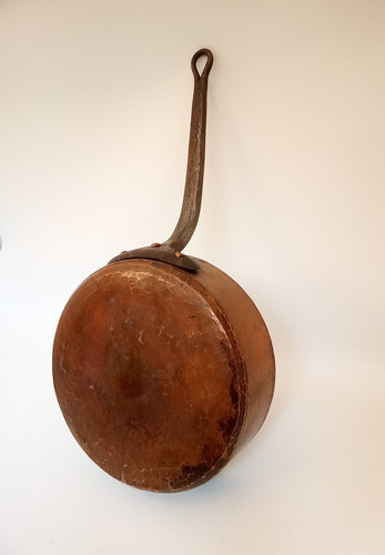 Antique hammered copper - , deep