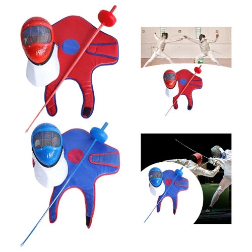 Fencing mask practice - fencing,