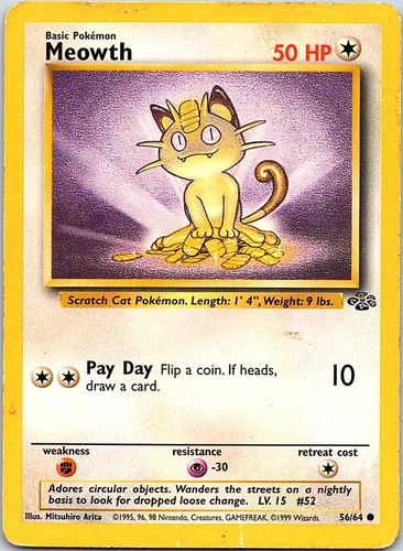 Meowth - , bordered