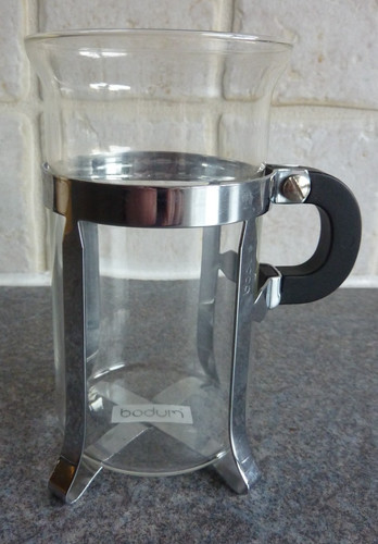 Bodum 7cm tall glass mug - mug, in