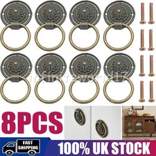 8PCS Vintage Bronze Brass Door