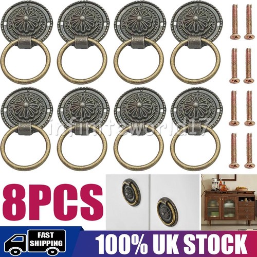 8pcs vintage bronze brass - bronze, door