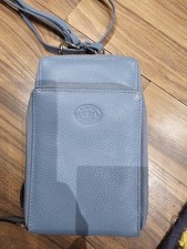 London Leathergoods Pale Blue