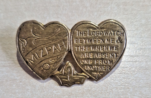 Vintage victorian era mizpah - vintage,