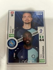PANINI EFL 2025 - 26  STICKER   FINK / ONYEDINMA  WYCOMBE WANDERERS   #676
