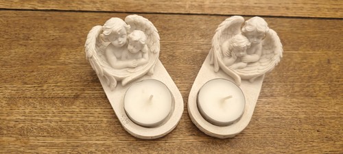 Set angel tealight candle - of, 2