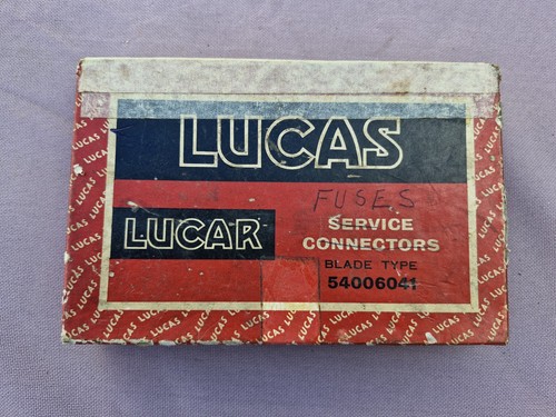 Vintage box lucas lucar - box,