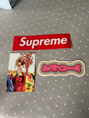 Supreme sticker bundle - x,