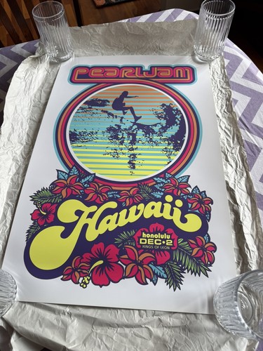 Pearl jam hawaii - pearl, poster