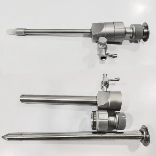 Laparoscopic metal trocar 5mm - laparoscopic,